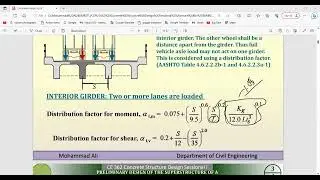 06. Design of Balanced Cantilever Bridge Live load Analysis and Reinforcement Calculation