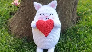 Pisicuta îndrăgostită ( tutorial video pas cu pas) 🐱❤