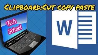Ms Word-Clipboard-Cut Copy Paste Format painter