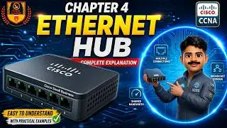 What Is a Network Hub? | CCNA 200-301 | Cisco Certified Network Associate