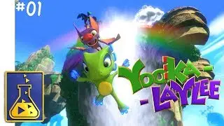 Yooka-Laylee |01| Les aventures d'un caméléon et d'une chauve-souris