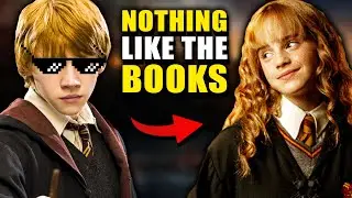 5 Harry Potter Characters That Are NOTHING like They Are in the Books (BOOK  vs MOVIE)