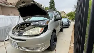 Toyota Sienna Headlight Removal & LED Upgrade