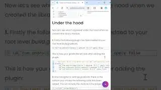 Create an Android LIBRARY #android #shorts #androidstudio