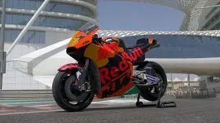 MotoGP Bike in the UAE! (KTM)