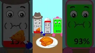 Mom Dad & Son | Asmr Battery Mukbang | Battery Charging Animation #2 