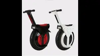 big fat tire one wheel self balance electric scooter solowheel with seat