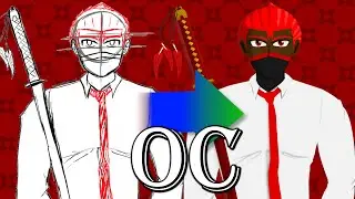The OC | Process Log Pt. 3 | Speedpaint | Inkscape