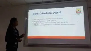1-Advanced C#: Chapter 5 DataAdapter, DataSet and DataTable; Presentation by Ms. Pin Sreyden