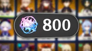 800 PRAYERS IN GENSHIN IMPACT! Account Review Rank 55: 22 5* STARS FOR 130k Primogems