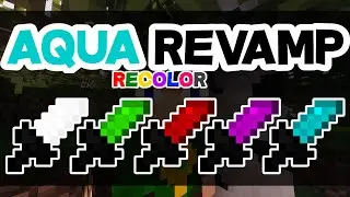 Aqua Revamp Sword recolored pack release I 1.8.9