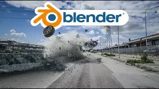 Brutal Car Crash - Blender 3D VFX