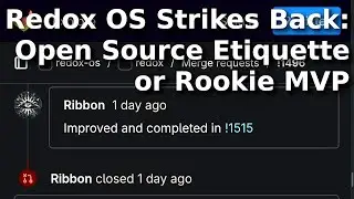 How to Alienate your Open Source Community with Redox OS