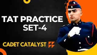 SSB TAT Practice Set-4 | Thematic Apperception Test | SSB Interview | Cadet Catalyst