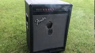 Rock and roll set fire to amp
