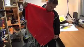 How to pack a Geoscan drone's parachute 101