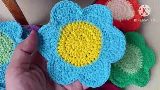 Coaster |Crochet Coaster|Flower Coaster #crochet  #coaster #flowercoaster #handmade  #craftstoryshop