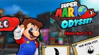 Super Mario Odyssey: All Extra Hint Art (1-5)
