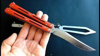 Butterfly knife on bearings at the lowest price! Balisong on bearings