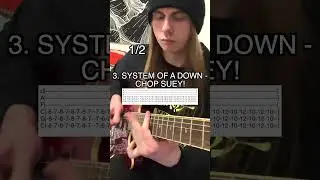 5 Iconic 2000s Guitar Riffs (With Tabs)
