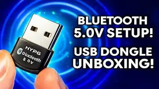 USB Bluetooth Dongle 5.0 Unboxing & Full Setup! Connect Any Mouse in Seconds!