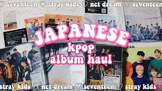a mini japanese kpop album haul that took 3 MONTHS in the making...