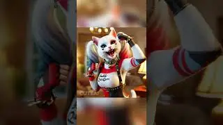 The kitten really wants to eat popcorn! What will mommy cat do!🌽🤡🍿 #aicat #shorts #cute