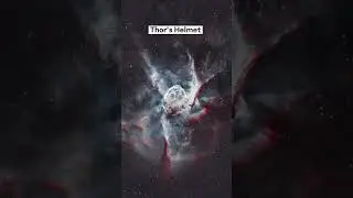 Thors Helmet Nebula #space #youtubeshorts #astronomy #shorts