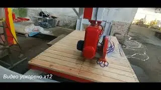 Распилка алюминиевого профиля на станке ЧПУ «Мастер-Лайт» 