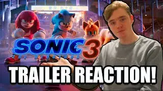 SONIC THE HEDGEHOG 3: TRAILER REACTION - OMG!!!