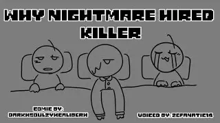 Why Nightmare Hired Killer //AU Sanses Comic Dub//