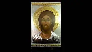 Складень Венчальная пара Казанская Божия Матерь и Спаситель с серебрением