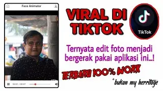 Cara Edit Foto Menjadi Bergerak Yang Viral Di TikTok Terbaru || Ternyata Pakai Aplikasi Remini