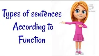 Types of sentences functional types of sentences