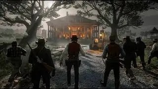 Red Dead Redemption 2 Braithwaite Manor Mission | Clean 4K Gameplay