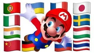 Mario in different languages meme
