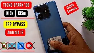 Tecno Spark 10c (KI5k) FRP Bypass/Unlock Android 12 Without PC Apps Not Installed 2024 New Method