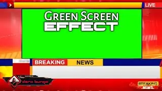 GREEN SCREEN EFFECT BREAKING NEWS NO COPYRIGHT #10
