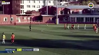 Fenerbahçe U17 0-3 Galatasaray U17 Beknaz Almazbekov dan Harika Gol