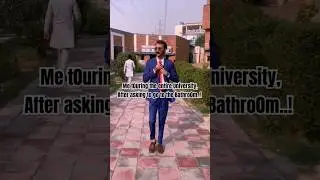 c0vering all the Po0ndi P0ints in #university after asking for Bathro0m. #comedy #funny #faisalabad