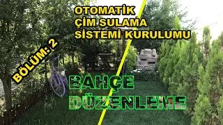 Bahçe Düzenleme   Otomatik çim sulama sistemi Kurulumu 2