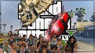 CRUSHING PEOPLE WITH CARS IN GTA 5 | Grand Theft Auto V Roleplay Funny Moments