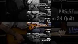 『PRS』 SE NF3 vs SE Custom 24 Quilt vs NF 53 vs Custom 24 | ONE OK ROCK - 完全在宅Dreamer