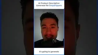 AI Description Generator for Shopify Dropshippers 
