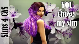 YOU chose my sim | Sims 4 CAS challenge 