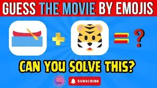 Guess the Movie by Emojis 🎬🤔 | Fun Movie Trivia Challenge!