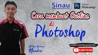 Cara Membuat Outline Teks di Photoshop