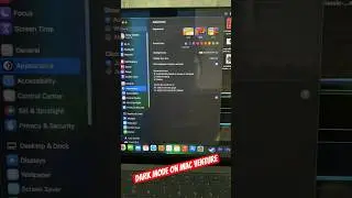 Dark mode on MacBook M1 Pro