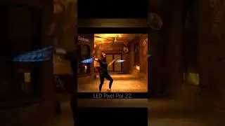 LED Pixel Poi 22 - Sacred Flow Art