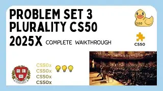 CS50 Pset 3 Plurality | Beginners Friendly Solution | CS50 2025x